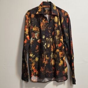 Vintage Lipson Sport Floral Button Down Shirt - Multicolor